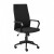 ADJ. OFFICE CHAIR W. GAS LIFT BLACK
